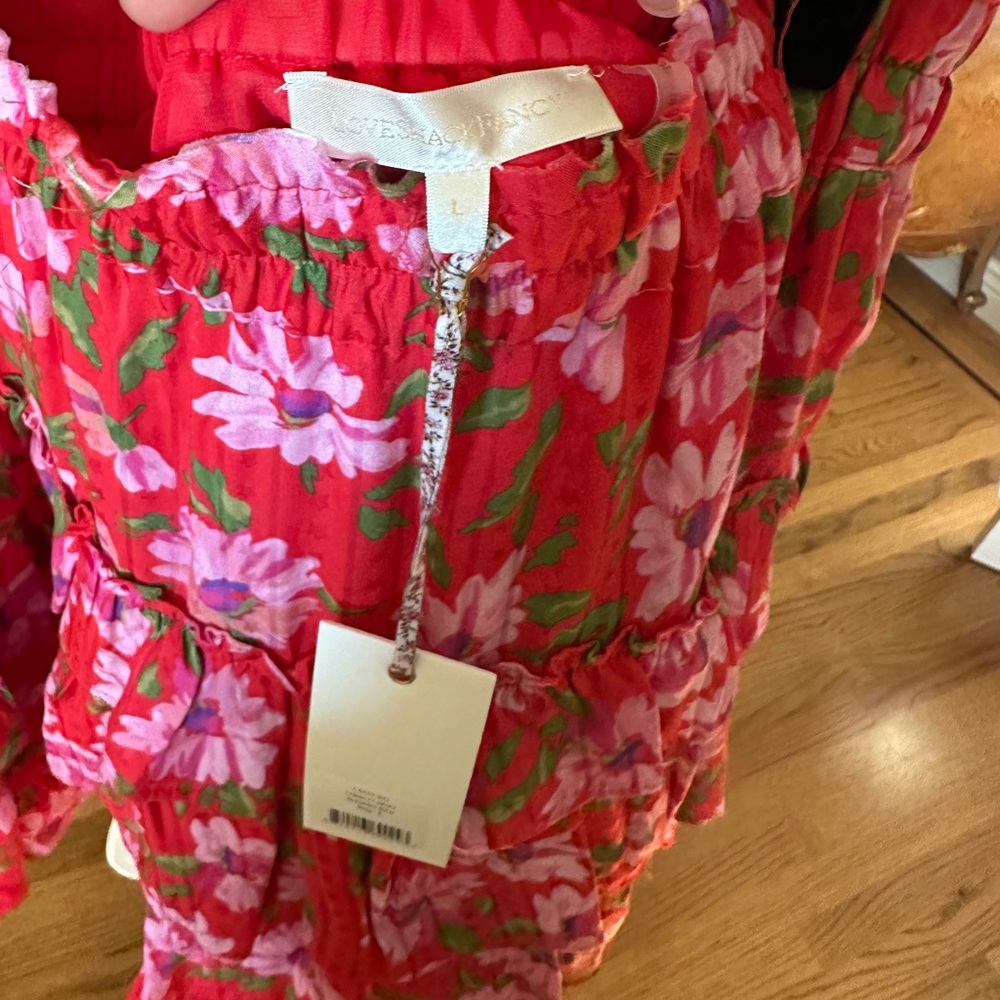 Loveshackfancy Corbett Mini Skirt View 5